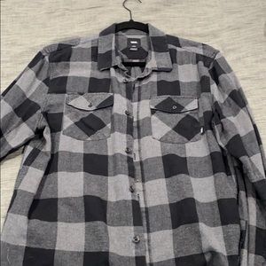 Large Vans flannel long sleeve